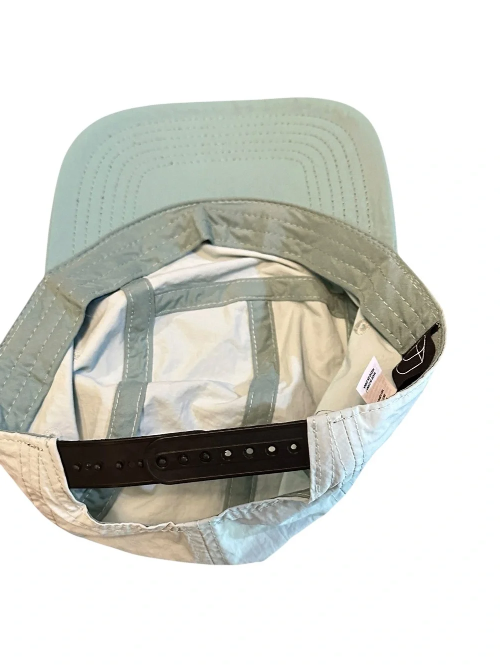 Original Use Mint Green Nylon Snapback Hat Lightweight One Size NWT